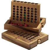 Philos QUATRE GAGNANTS, Samena - Bois, Taille:185 x 160 x 30mm