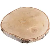 Rayher Hobby Materialen Tranche de bouleau, 25-28cm ø