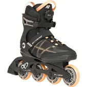 K2 Patins à Roulettes - Alexia 80 Boa - Noir/Orange - Patins à r - - 40 - Patins à Roulettes