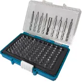 Makita P-81050 Screwdriver Bit Set Clair,Bleu
