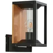 LUCANDE Luminaires d'extérieur , Candina, dimmable, Noir, Balcon, Aluminium, Moderne