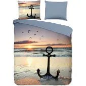 Good Morning Muller Textiles 31097.99.28, Comprend le couvre-lit, Taie d'oreiller incluse