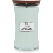 Woodwick Sagewood & Seagrass bougie parfumée avec mèche en bois 609 g