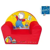 Fun House Fauteuil enfant Fun House, mousse, multicolore, 42x52x33cm