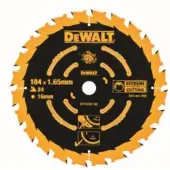 DeWalt Lame de scie circulaire Ø190x30mm 24 dents DT10304-QZ