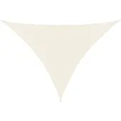 vidaXL -Marquise triangulaire 3x4x4 M Oxford tissu crème coloré