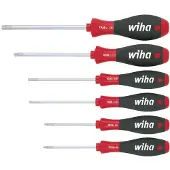 Wiha 24506 Jeu De Tournevis SoftFinish - TORX Tamper Resistant - 6 Pcs