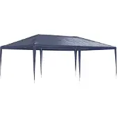 vidaXL Tente de réception 4x6 m bleue