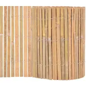 vidaXL Clôture Bambou 1000 x 30 cm