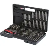 Ks Tools Outils et accessoires - - 911.2008 - Lot de 208 embouts de sécurité - 6mm - Noir