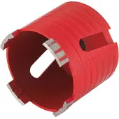 Wolfcraft 1 couronne de forage diamantée 82mm (82 mm)