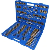 Ks Tools TiN Jeu d'outils de taraudage, 110 pièces