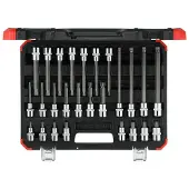 Gedore 1/2 Xzn 26-pieces Socket And Bit Set Clair