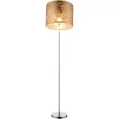 Globo Lighting Lampadaire en métal nickel mat, 1x E27