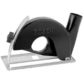 Bosch Glissière de guidage avec raccord d'aspiration pour tronçonnage, sans outil, 115 / 125 mm, PWS