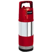 Einhell Pompe à pression immergée GE-PP 1100 N-A, puissance 1100 watts, débit max. 6000 l/h, hauteur de refoulement max. 45 m, fonction automatique, corps de pompe en acier inoxydable, 4171430