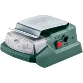 Metabo Akku Poweradapter Powermaxx PA 12 (LED-USB, mit LED-Licht, 12 V