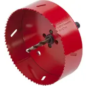 Wolfcraft Scie cloche 127 mm Rouge 5495000