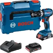 Bosch GSB 18V-45 Perceuse-visseuse à percussion sans fil 45 Nm 18V Brushless + Coffret L-Boxx - sans batterie, sans chargeur (06019K3301)