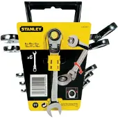 Stanley Jeu de clés mixtes Stanley 181A - 8-19mm, 6 Pièces