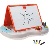 Eurekakids Portable Whiteboard With Triple Use And Accessories Clair