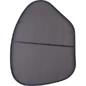 Beliani Miroir PUTEAUX Métal Noir