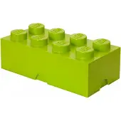 LEGO Boîte de Rangement Lego Brick 8 Lime