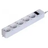 24.Se SPG3-B-6C PURE POWER - Protection contre les surtensions - CA 250 V - connecteurs de sortie : 5 - 1.8 m cordon - Allemagne