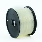 Gembird Filamentcassette PLA transparent 1.75mm 1kg schmale Spule