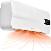 ProfiCare Chauffage mural en céramique Blanc PC-HL3116-Blanc