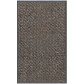 vidaXL Paillasson touffeté 90x150 cm Marron foncé
