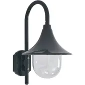 Kamome Vidaxl Lampe de jardin E27 42 cm Aluminium dunkelgrün