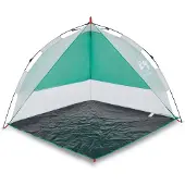 vidaXL Tente de plage vert lac Quick Release étanche à l'eau