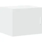 vidaXL Armoire murale blanc 50x42,5x40 cm Bois composite
