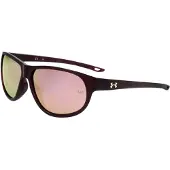 Under Armour Lunettes de soleil - - UA INTENSITY - Femme - Polyamide - Rouge cristal