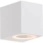 QAZQA Applique murale d'extérieur moderne en plastique blanc - Baleno