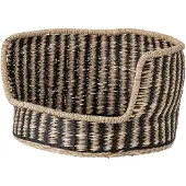 Bloomingville Lenina Panier Pour Chien | Noir | Sea Grass | 82051185