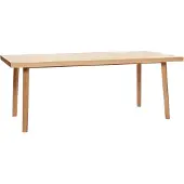 Hubsch Table À Chevrons Grande Naturelle | 881316