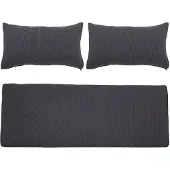 Bloomingville Mundo Housse De Coussin (sans Remplissage) | Gris | Polyester | 82055543