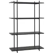 Hubsch Standard Errage Armoire Seulement Large Noir | 020804F