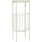 Hubsch Eyrie Console Table Ronde Gris Clair | 021307