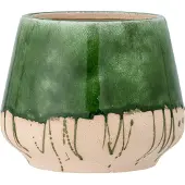 Bloomingville Moez Pot De Fleurs | Vert | Grès | 82057655