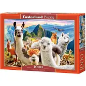 Castorland Puzzle Selfie de Lamas - 1000 pièces