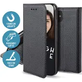 24hShop Etui Smart Magnet pour Samsung Galaxy Xcover 5 noir (Samsung Galaxy Xcover 5), Coque pour téléphone portable, Noir