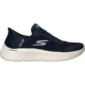 SKECHERS Baskets basses 'Go Walk Flex - Grand Entry' bleu marine / blanc