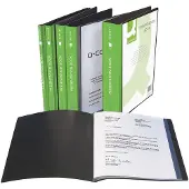 Q-CONNECT Livre de présentation avec pochette transparente (A4)