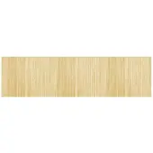 vidaXL Tapis rectangulaire naturel clair 80x300 cm bambou