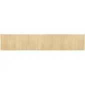 vidaXL Tapis rectangulaire naturel clair 60x300 cm bambou