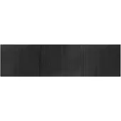 vidaXL Tapis rectangulaire gris 80x300 cm bambou