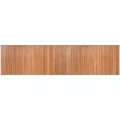 vidaXL Tapis rectangulaire naturel 100x400 cm bambou